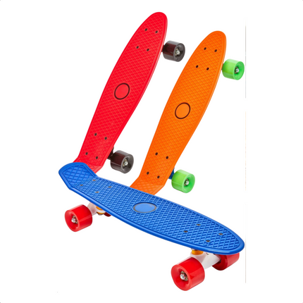 Cheqo® Penny Skateboard Kinderen -  Penny Board  - Stevig Plastic Deck