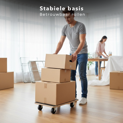 Cheqo® Meubelroller - Meubelrollers - Meubeltransporter - Meubelverplaatser - Transportroller - Transport trolley - Verhuis trolley - Transport dolly - Meubelhondje - Transporthulp - Verhuis hondje