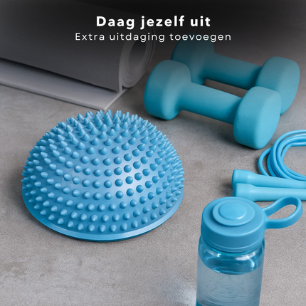 Cheqo® Balance Pods Set - Balanstrainer - Balanskussen - Balansbord voor Spierversterking & Coördinatie - Max. 150 KG