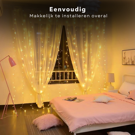 Cheqo® LED Kerstverlichting - Kerstlampjes - Kerstboomverlichting voor Buiten - 480 LED's - 36m Transparant Snoer - Timer & Sfeerverlichting Buiten