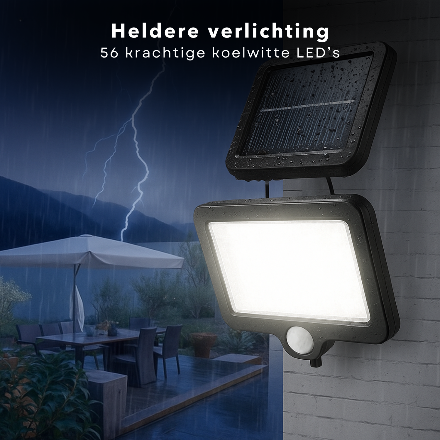 Zonne-Buitenverlichting Wordt Automatisch Ingeschakeld In De Schemering En Zorgt Zonne-Buitenverlichting Wordt Automatisch Ingeschakeld In De Schemering En Zorgt