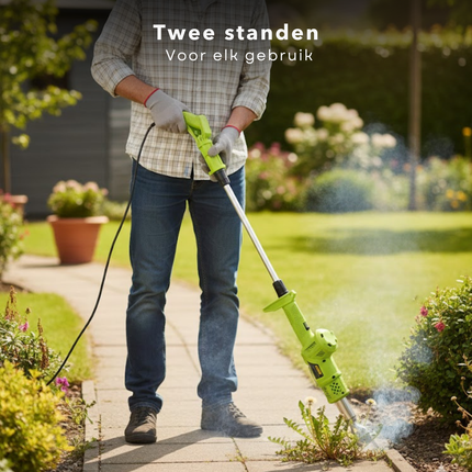 Cheqo® Onkruidbrander - Elektrische Onkruidbrander - Onkruidverdelger - Thermische Onkruidverdelger - Onkruidverwijderaar - Onkruidbrander 2000w - Elektrische Onkruidbrander 2000w - Verf Afbrander - Verfbrander