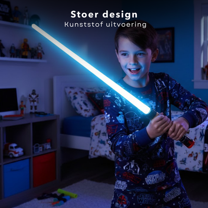 Cheqo® Lichtzwaard - Lightsaber - Lichtzwaard Speelgoed - Lichtzwaard Met Geluid - Lichtzwaard Met Licht - Uitschuifbaar Lichtzwaard - Lichtzwaard Voor Kinderen - Lichtzwaard Verkleedaccessoire - Lichtzwaard Rollenspel - Lichtzwaard Met Kleuren