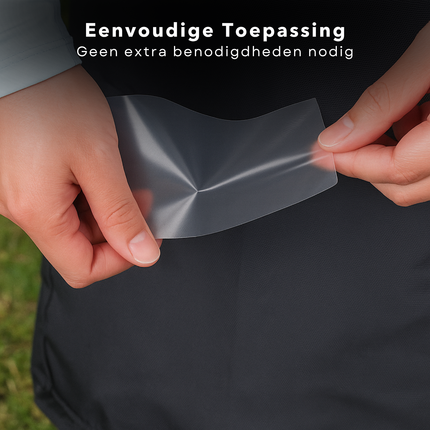 Cheqo® Onderwater Zwembad Reparatieset - Reparatieset voor Zwembaden - Transparante Zelfklevende Folie - Voor Opblaasbaar Zwembad - Reparatieset voor Opblaasbare Artikelen