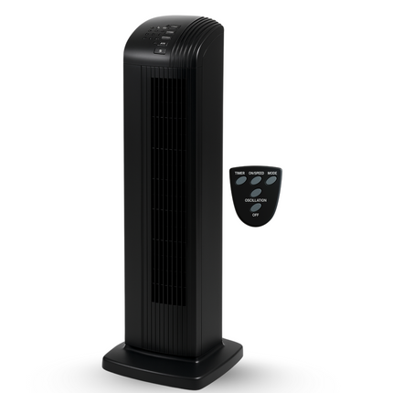 Cheqo® Kolomventilator - Kolom Ventilator - Staande Ventilator - Fan - Airco Alternatief - Torenventilator - Stille Draaibare Ventilator met Timer en Afstandsbediening