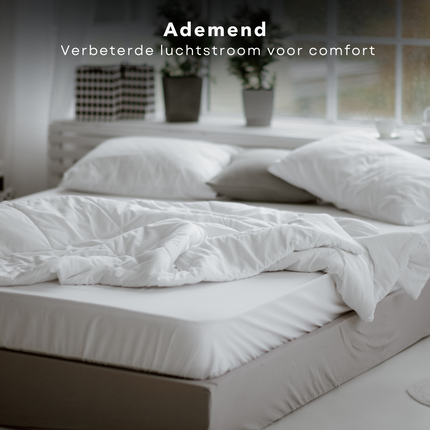 Cheqo® 4 Seizoenen Katoenen Dekbed - 140x200 - 100% Katoen -Beddengoed - Anti-Allergie - Zomerdekbed - Winterdekbed - Hotel Kwaliteit - All Season - Extra Comfort - Polyester - Machinewasbaar Dekbedden