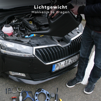 Cheqo® Zwarte Kunststof Gieter - 9 Liter - Planten Water Geven