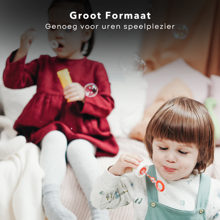 Cheqo® Bellenblaas Navulling 1000 ml - Bellenblaas Vloeistof - Ook voor Bellenblaasmachines - 1 Liter