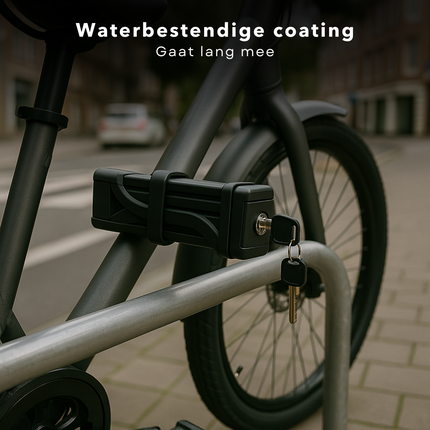 Cheqo® Opvouwbaar Fietsslot - Vouwslot - Sterk en Veilig - Fiets Slot - Scooter Slot - Fatbike Slot - Compact Design - Duurzaam Materiaal