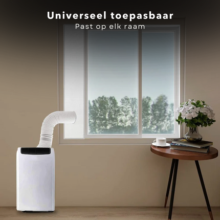 Cheqo® Airco Raam Afdichtingsset - Raamafdichtingskit voor Mobiele Airco - Universeel - Airco Raamafdichting Kit