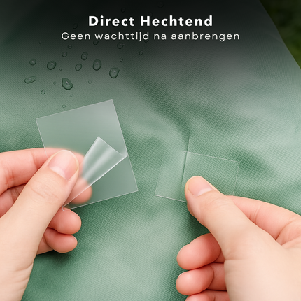 Cheqo® Onderwater Zwembad Reparatieset - Reparatieset voor Zwembaden - Transparante Zelfklevende Folie - Voor Opblaasbaar Zwembad - Reparatieset voor Opblaasbare Artikelen