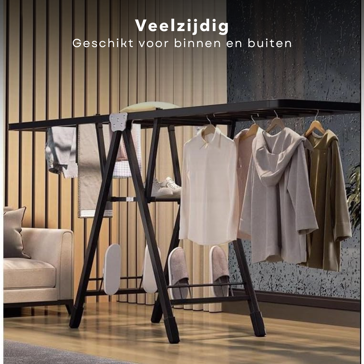 Inklapbaar Droogrek Universeel - Laundry Drying Rack - Wasrek voor in de Inklapbaar Droogrek Universeel - Laundry Drying Rack - Wasrek voor in de