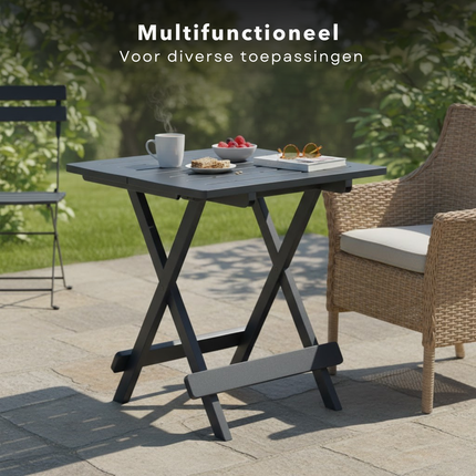Cheqo® Campingtafel - Vouwtafel - Klaptafel - Inklapbare Tafel - Opvouwbare Tafel - Kampeertafel - Camping Klaptafel - Camping Vouwtafel - Inklapbare Campingtafel - Opvouwbare Campingtafel - Kleine Campingtafel - Mini Campingtafel - Campingtafel