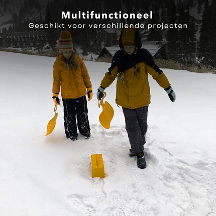 Cheqo® Sneeuwblok Maker - Sneeuw Speelgoed - Iglo Bouwen - Sneeuwbal Gevecht