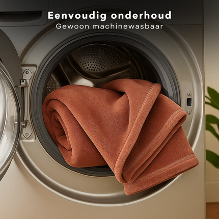 Cheqo® Fleece Deken - Plaid Flannel - Roze Fleece Deken - 150 x 200 cm - Zachte Textuur - Wasmachine Bestendig - Hoogwaardig Polyester - Gezellige Warmte - Elegante Roze Kleur - Veelzijdige Fleece Deken - Dekentje