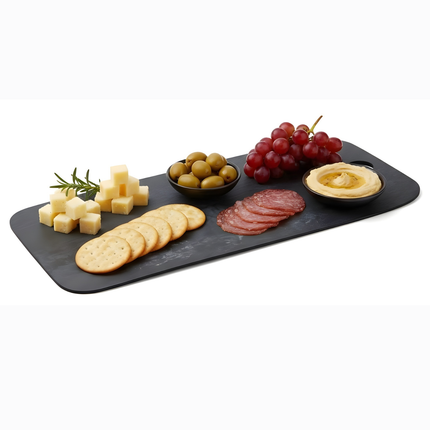 Cheqo® Granieten Serveerplank - Granieten Kaasplank - Granieten Tapasplank - Granieten Borrelplank - Serveerplank Graniet - Kaasplank Graniet - Tapasplank Graniet - Borrelplank Graniet