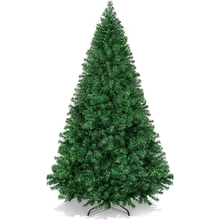 Cheqo® Kunstkerstboom 150 cm - Kerstboom Met Standaard - Volle Kerstboom - 850 Takken - Groene Kunstkerstboom - Herbruikbare Kerstboom - Stabiele Boomstandaard - Gemakkelijk In Elkaar Te Zetten - Natuurlijke Volle Vorm - Kerstdecoratie