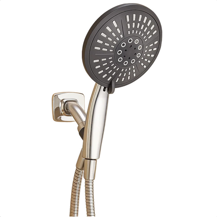 Cheqo® Douchekop 5 Standen - Universele Douchekop - Verstelbare Douchekop - Massagefunctie Douchekop - ABS Materiaal Douchekop - Ø 15 cm Douchekop - Standaard Aansluiting - Eenvoudig Schoon Te Maken - Brede Waterstraal - Smalle Massagestraal