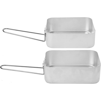 Cheqo® Camping Pannenset - Campingpannenset - Camping Pannensetje - Campingpannen Set - Campingpannetjes - Camping Kookset - Camping Kookgerei Set - Kookset Camping - Pannenset Kamperen - Pannenset Outdoor