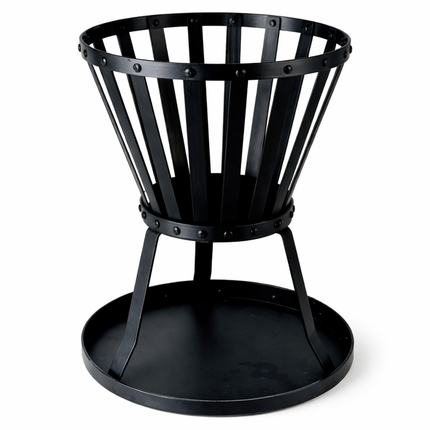 Cheqo® Vuurkorf - Vuurkorf Buiten - Vuurkorf Tuin - Vuurkorf Terras - Ronde Vuurkorf - Vuurkorf Op Poten - Vuurkorf Zwart