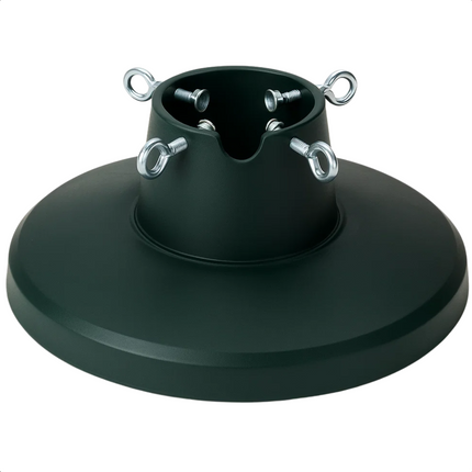 Cheqo® Kerstboomstandaard - Kerstboom Tot 2,1 Meter - Stevige Constructie - Ruimtebesparend Ontwerp - Veelzijdige Compatibiliteit - Betrouwbare Basis - Kunststof Materiaal - Compact Opbergen - Kerstboomstam 35-105 mm - Veilige Opstelling