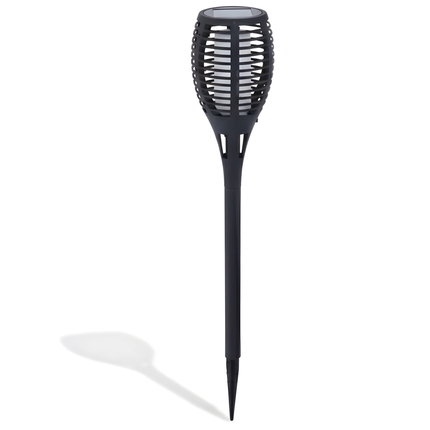 Cheqo® Solar Tuinfakkel - Solar Fakkel - LED Tuinfakkel - Tuinfakkel Zonne Energie - Solar Tuinverlichting - Tuinverlichting Zonne Energie - Solar Tuinlamp - Buitenverlichting Zonne Energie - Solar Buitenverlichting - Tuinfakkel Vlameffect