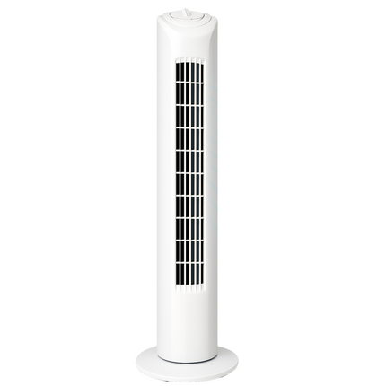 Cheqo® Torenventilator - Stille Ventilator - Vloerventilator - Ventilator Staand - Fan - Airco Alternatief - Wit