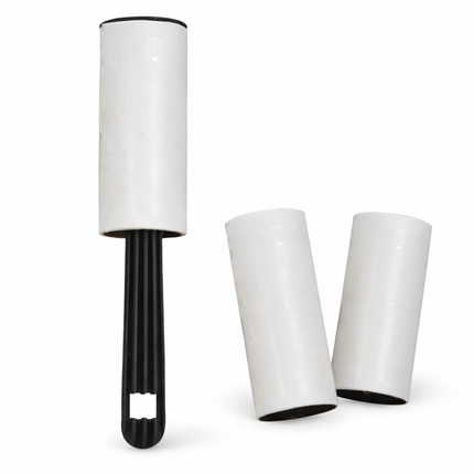 Cheqo® Kledingroller - Kleefroller - Plakroller - Pluizenroller - Stofroller - Lint Roller - Kledingroller Set - Pluizenroller Herlaadbaar - Rollers Voor Kleding - Pluizen Verwijderaar