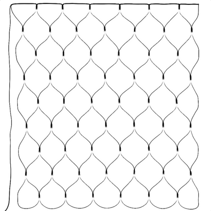 Cheqo® Netverlichting Buiten - Kerstverlichting Buiten - Kerstlampjes 160 LED Lampjes - IP44 Adapter - Koelwit Licht - Groen Snoer - 200x100 CM - Lichtnet Kerstverlichting - Tuinverlichting - Struikverlichting - Sterrenhemel Effect - Lichttapijt