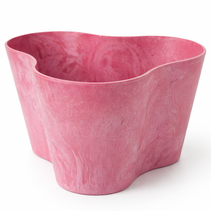 Cheqo® Bloempot Roze - Plantenpot Roze - Bloempot - Plantenpot - Sierpot Roze - Sierpot - Pot voor Kamerplant - Bloempot voor Binnen - Bloempot voor Buiten - Plantenpot voor Binnen - Plantenpot voor Buiten - Bloempot met Drainage