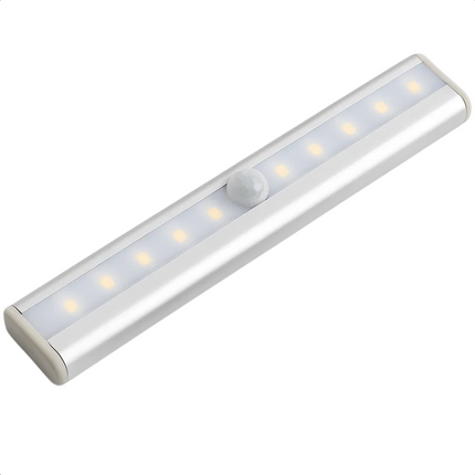Cheqo® Kastverlichting LED met Vewegingssensor- Keukenverlichting op Batterij - LED Kast Verlichting Draadloos - Kastlamp met Sensor - Lamp met Sensor - Sensor Verlichting Kast - Keuken en Slaapkamer