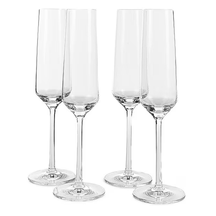Cheqo® Champagneglazen - Champagne Glazen - Champagneglas - Champagne Flutes - Champagne Flute Glazen - Champagnefluiten - Flute Glazen - Fluitglas - Fluitglazen - Prosecco Glazen - Cava Glazen