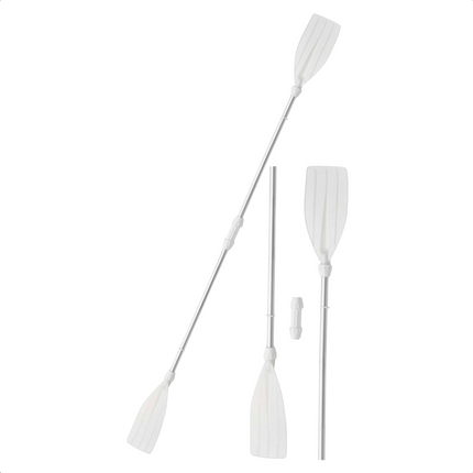 Cheqo® Aluminium Peddel Set - Roeispaan - SUP Paddle - 2 Peddels - Ook Voor Kajak en Kano - Lichtgewicht en Verstelbaar