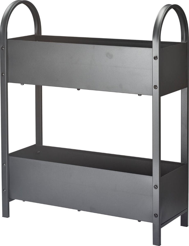 Plantenrek - Metaal - 2 Lagen - 60 X 22 X 75 Cm