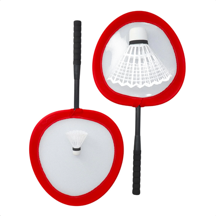 Cheqo® XL Badminton Set - Grote Badminton Rackets voor Kinderen - Inclusief Shuttle - Kindvriendelijk Ontwerp
