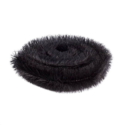 Cheqo® Dakgootbescherming - 4 Meter Lang - 12 cm Breed - Eenvoudig in Gebruik - Voorkom Verstopping - Dakgoot-Egel - Bladvanger - Dakgootbeschermer - Dakgootborstel - Gootbescherming - Anti Verstopping