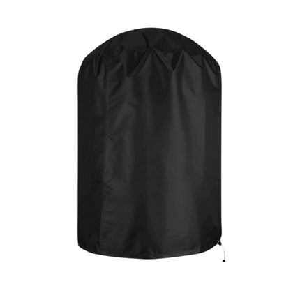 Cheqo® Waterafstotende Barbecuehoes Ø 70 cm - Polyester - Barbecue Hoes - Waterbestendig - Extra Sterk - UV Bescherming - BBQ Accessoires - Zwart