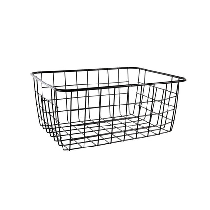 Overige Merken Draadmand Cas 20X15.5X8 Cm Mat Zwart/Metaal