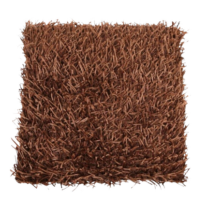 Cheqo® Sierkussen Bruin - Kussentje - Sier Kussen - Acrylvezel Vulling - Rits Sluiting