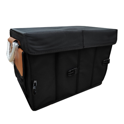 Cheqo® Auto Organizer - Kofferbak Tas - Opvouwbaar met Tussenschotten - 45x30x30 cm - Oxford 600D