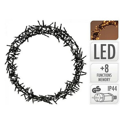 Overige Merken Led Ring 300 Led'S 38 Cm Warm Wit Zwart