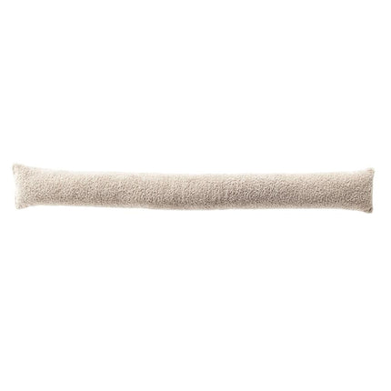 Overige Merken Tochtstopper 90X12 Cm Cr&Egrave;Me/Teddy Stof