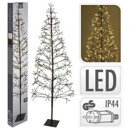 S.i.a. Decoratie Led Boom 160 Led'S 120 Cm Warm Wit Zwart