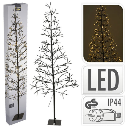 S.i.a. Decoratie Led Boom 280 Led'S 150 Cm Warm Wit Zwart