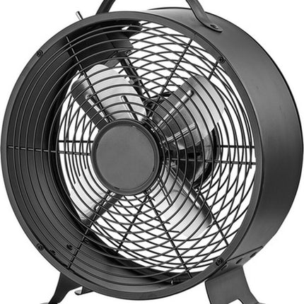 Excellent Electrics Tafelventilator Industrieel 26Cm 20Watt Zwart