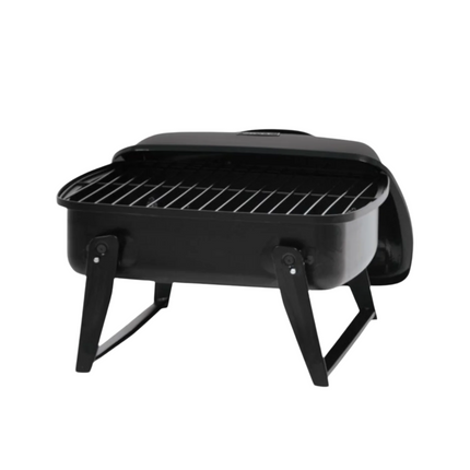 Cheqo® Draagbare Barbecue - BBQ - Houtskoolbarbecue - Houtskool - Compact & Lichtgewicht - 37x32xh32 cm - 35x29 cm Grilloppervlak - Ideaal voor Camping, Strand & Park