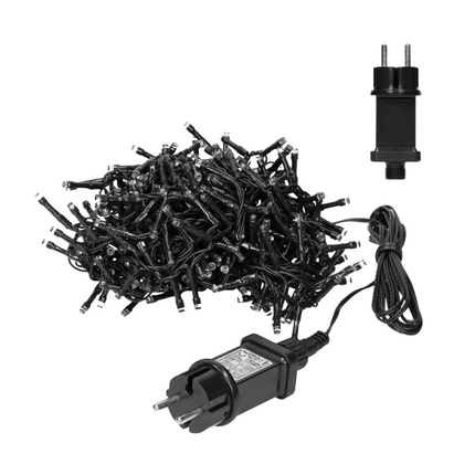 Cheqo® Ijspegelverlichting - Kerstverlichting Buiten - Ijspegelverlichting Buiten - Lichtgordijn - Kerstverlichting Lichtgordijn Buiten - 6 Meter - Warm Wit LED - Timer & Geheugen - IP44