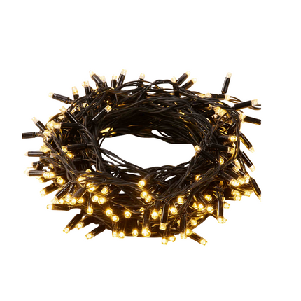 Cheqo® Kerstverlichting - Kerstboomverlichting - Kerstlampjes - 480 LED - Warm Wit - 36M - Timer & Geheugen - Buiten IP44