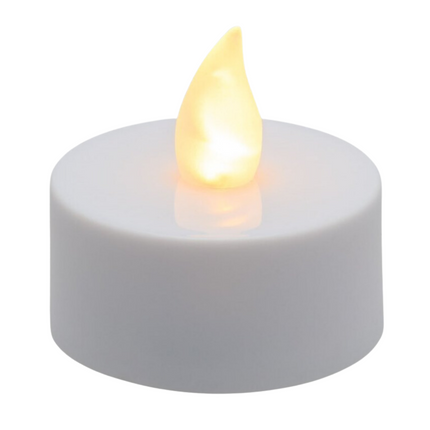 Cheqo® LED Theelichtjes - Waxinelichtjes LED - LED Kaarsen met Flikkerende Vlam - 15 Stuks - Incl. CR2032 Batterij - Aan/Uit Schakelaar