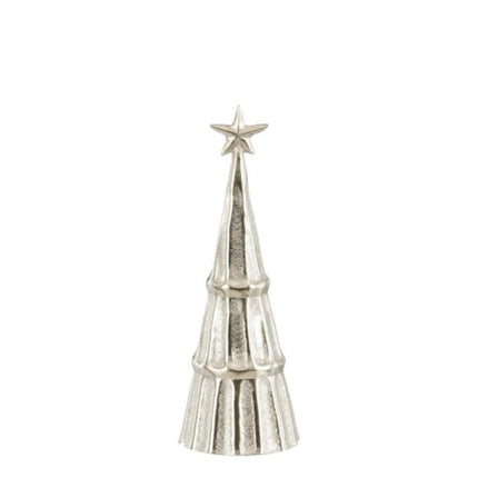 Overige Merken Kerstdecoratie Boom 27X9.5 Cm Zilver